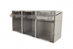 Rhino Tilt Bin Van Storage with Retaining Bar - RTB3BAR